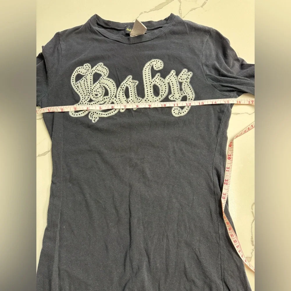 Baby Phat women’s  Black Long Sleeve Top - Picture 3 of 5